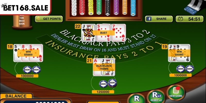 Blackjack Bet168 - Cách Chơi Và Kinh Nghiệm Hiệu Quả 2025 3 Kinh nghiệm tham gia chơi Blackjack Bet168 hiệu quả