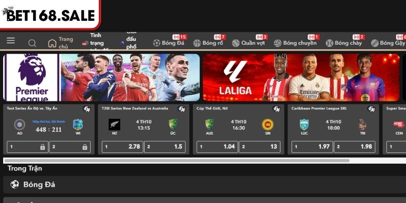 K Sports Bet168 – Cổng Cá Cược Thể Thao Châu Á Đỉnh Cao 1 Giới thiệu cụ thể về sảnh cược K Sports Bet168