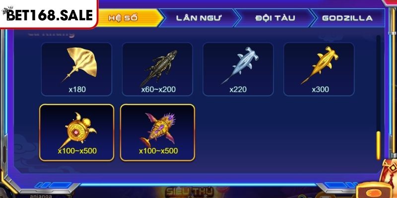 Tỷ Phú Đại Dương Bet168 Chinh Phục Đại Dương Rinh Quà Khủng 2 Điểm thưởng trong Tỷ Phú Đại Dương Bet168